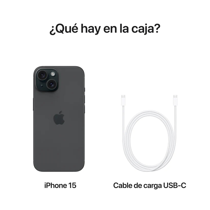 iPhone 15 256GB NEGRO